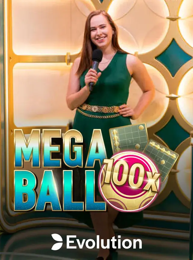 Mega Ball — 100x lottery game show at 7U777 casino